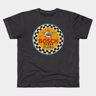 Bosch Vintage Spark plugs Kids T-Shirt